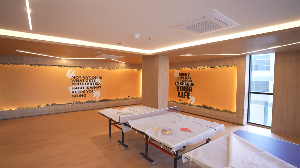 Candeur Crescent clubhouse and private lounge